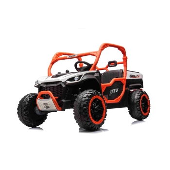 Auto dla dzieci na akumulator 4x75W Pojazd Farmer Truck UTV Racing Biały HC-307.BIA